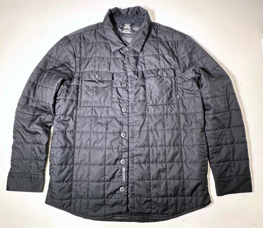 Nike SB Holgate Winterized Men's XL Black Quilted Reflective Jacket 800973-010